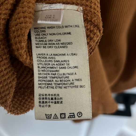 Maeve Anthropology Waffle Sweater - Picture 4 of 7